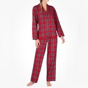 Family PJs Women's Brinkley Plaid Pajama Set Red XL